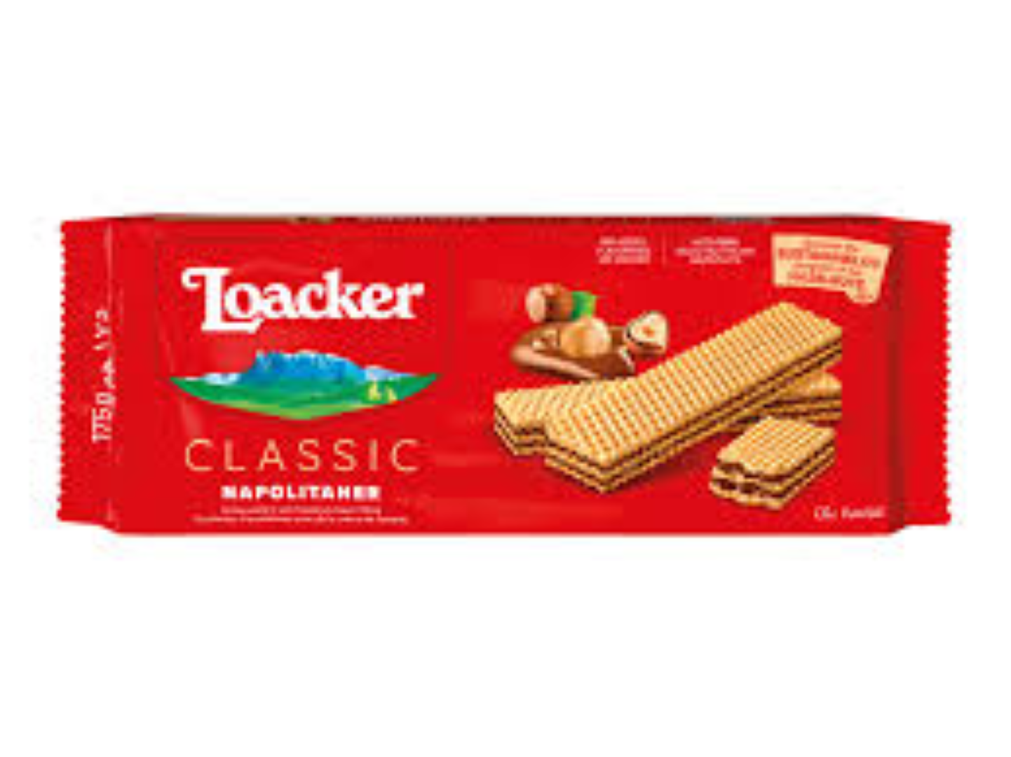 LOACKER CLASSIC WAFER NAPOLITANER 175G